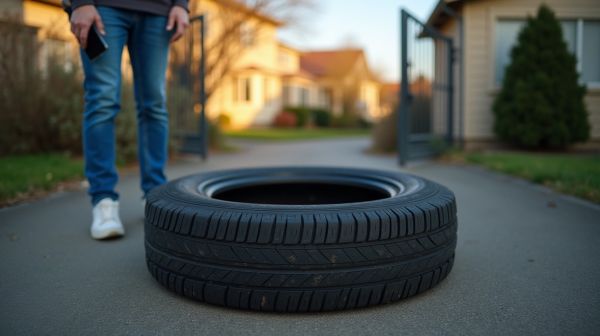 Dépannage pneu crevé à domicile : comment agir rapidement et efficacement